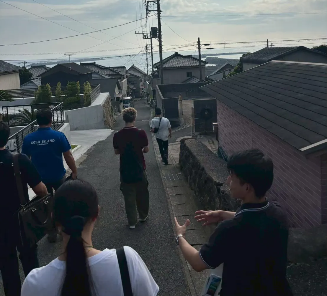 まちあるきの様子