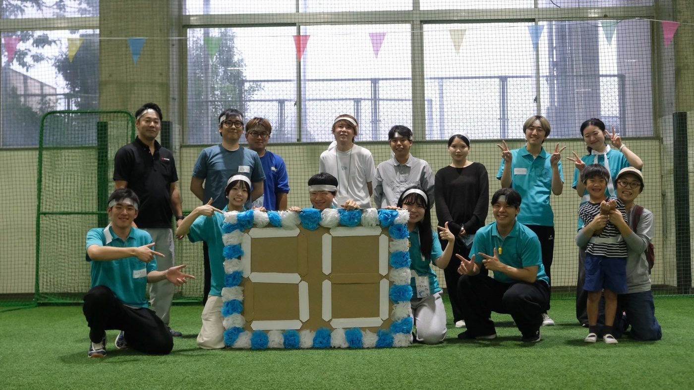 At the scoreboard (White Team)