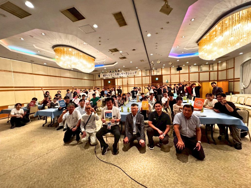 第1回ワークショップ最終発表会の集合写真