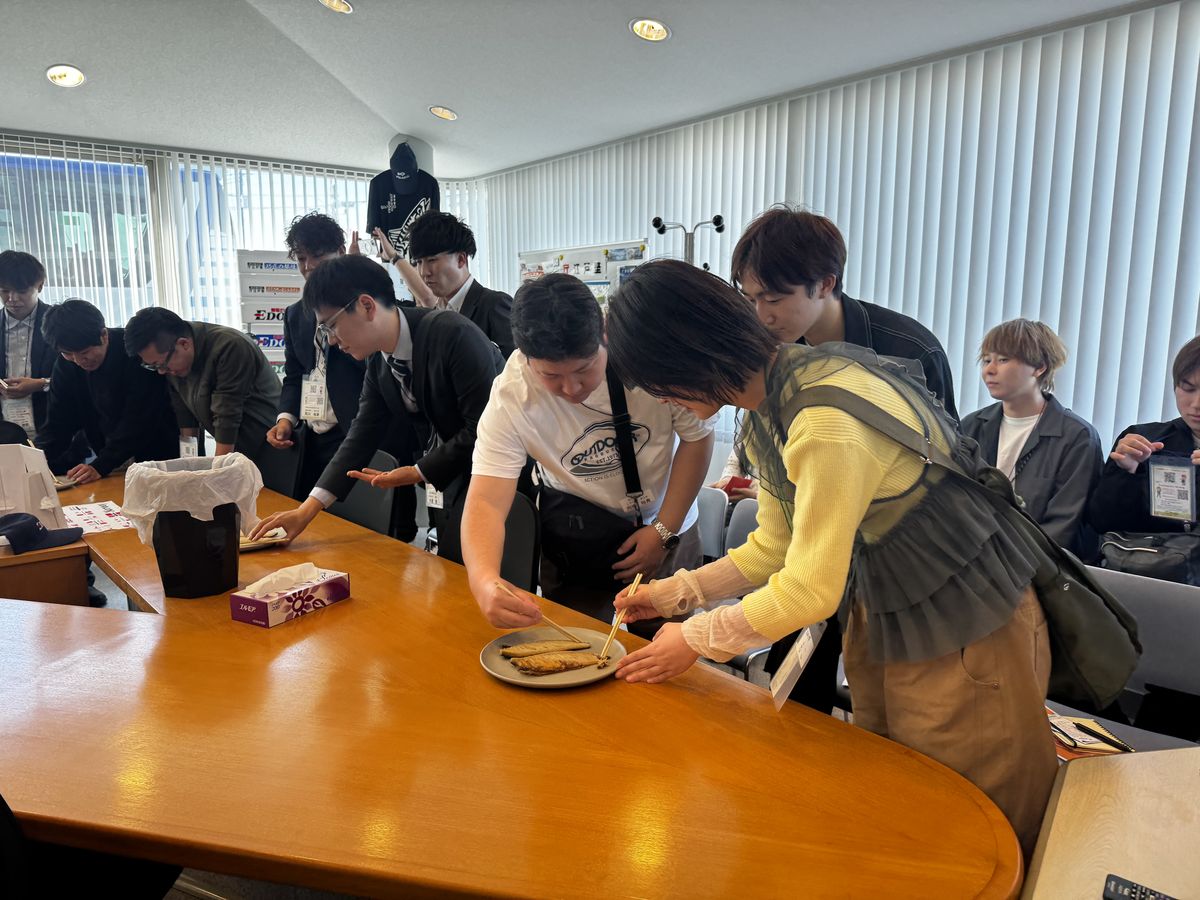 サバの試食体験