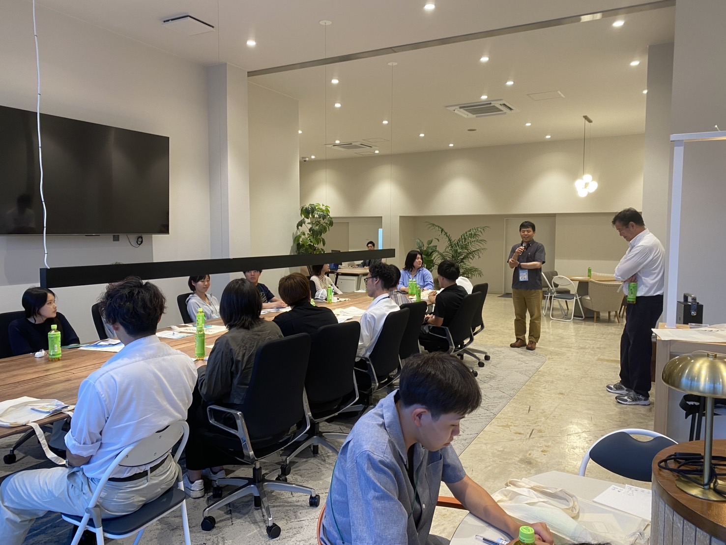 株式会社トラヤのライブオフィスでまとめのワークショップ